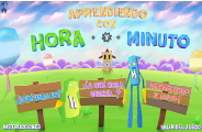 Aprende las horas con "Hora y Minuto"