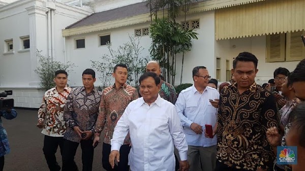 Prabowo: Saya Diminta Bantu Jokowi di Bidang Pertahanan