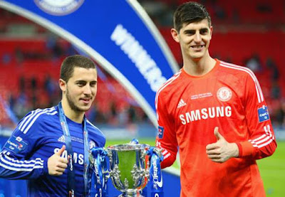 Eden Hazard & Thibaut Courtois Surgawin