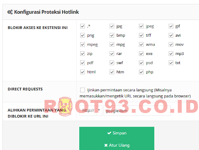 proteksi hotlink yang memblokir