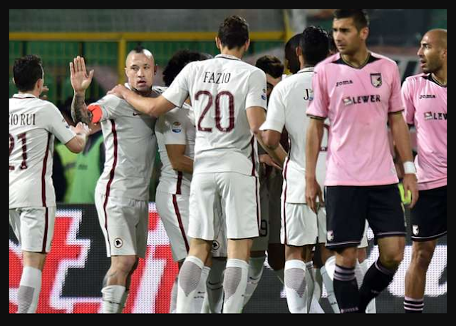 AS Roma Meraih Kemenangan Telak 3-0 Di Kandang Palermo