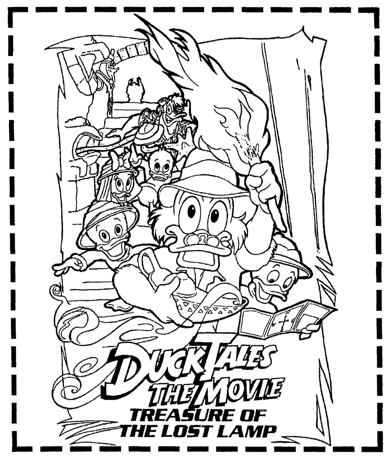 Ducktales Coloring Pages - ColoringPages234