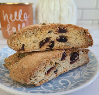 Pumpkin Seed Cranberry Biscotti Pumpkin Seed Cranberry Biscotti