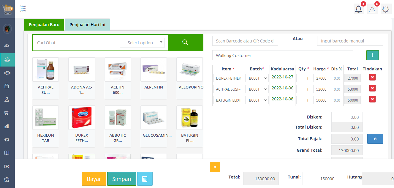 Apotek ERP - Aplikasi Penjualan Apotek Plus Akuntansi