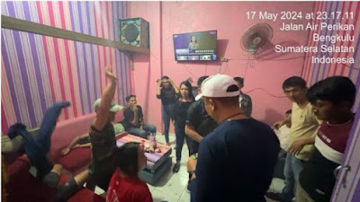 Terjaring Operasi, 11 Pengunjung Karaoke di Pagaralam Positif Narkoba