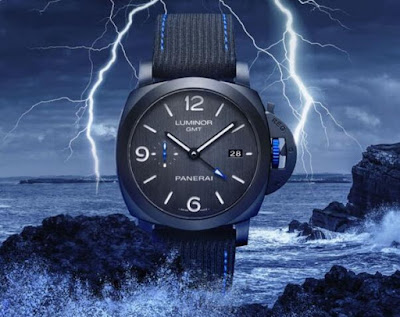 Panerai Luminor GMT Bucherer Blue Edition Replica Reloj