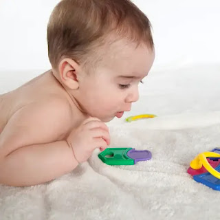 Baby crawling