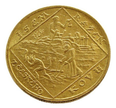 czechoslovakia 2 ducat gold coin