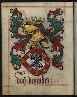 Fólio 45v: Duque de Coimbra.