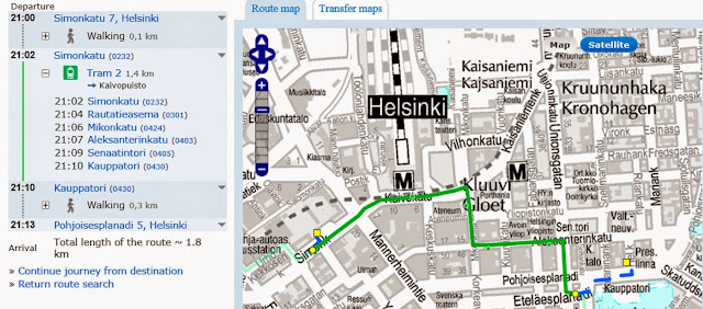 helsinki transport map