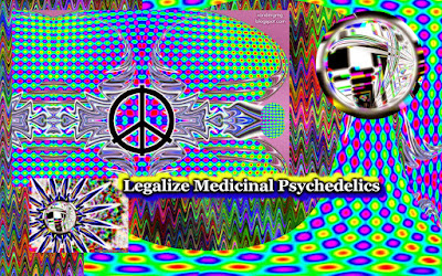 psychedelic art by gvan42 - Gregory Vanderlaan - Magic Mushroom Visions - Trippy Hippy Eye Candy