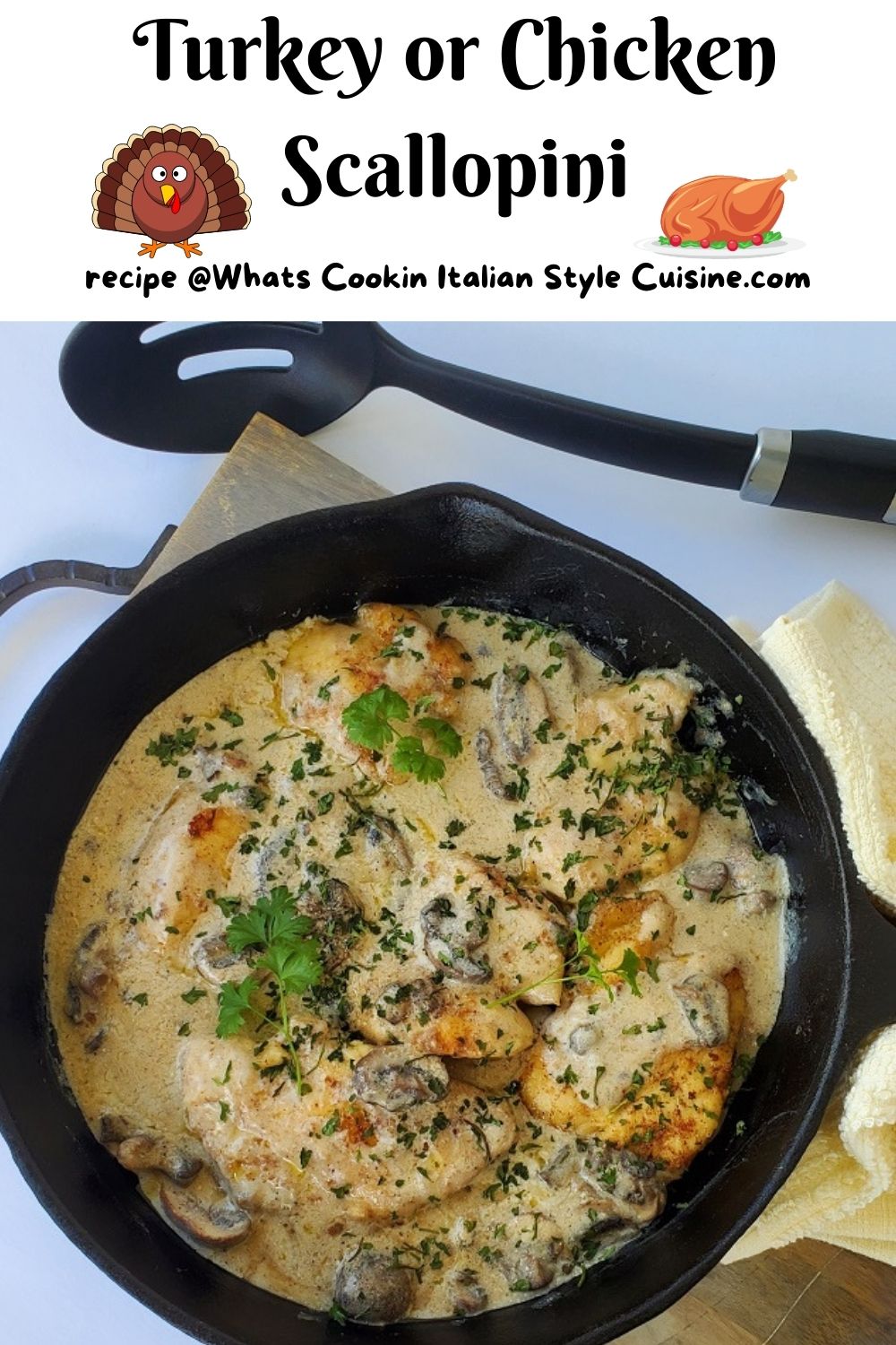 pin for later chicken scallopini