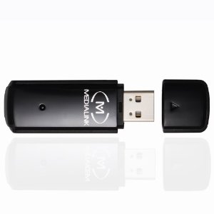 Medialink - Wireless N USB Adapter - 802.11n - 150Mbps - 2.4ghz - Windows 2000  2003  XP 32-Bit and 64-Bit  Vista 32-Bit and 64-Bit  Windows 7 32-Bit and 64-Bit Compatible
