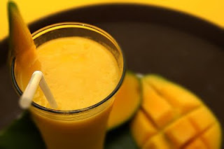 cara membuat jus mangga