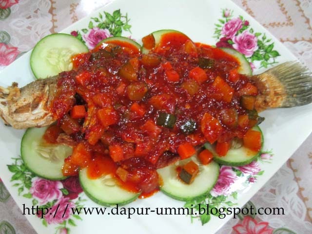 Dari Dapur Ummi: Siakap Goreng Bercili