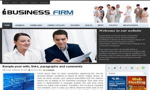 BusinessFirm Blogger Template