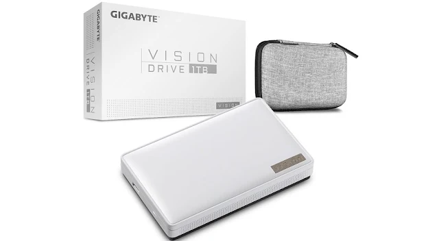 Gigabyte Launches its Vision Drive External SSD