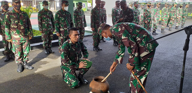 Inilah Pesan Dandim Saat Menyambut Personel Kodim 1415 Selayar Usai Tugas Di Papua