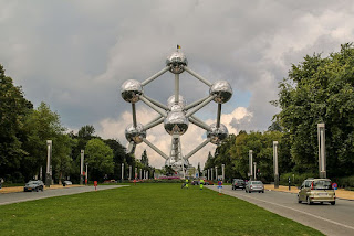 Atomium em Bruxelas Bélgica