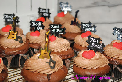 Rock & Roll Cupcakes