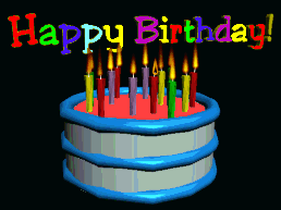 Birthday e-cards gif animations free download