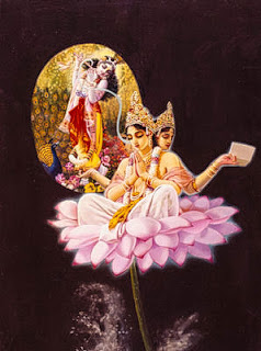 Krishna Reveals Vedic Wisdom to Brahma