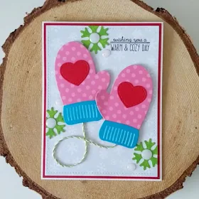 Sunny Studio Stamps: Warm & Cozy Dies Customer Card Share by Dorien