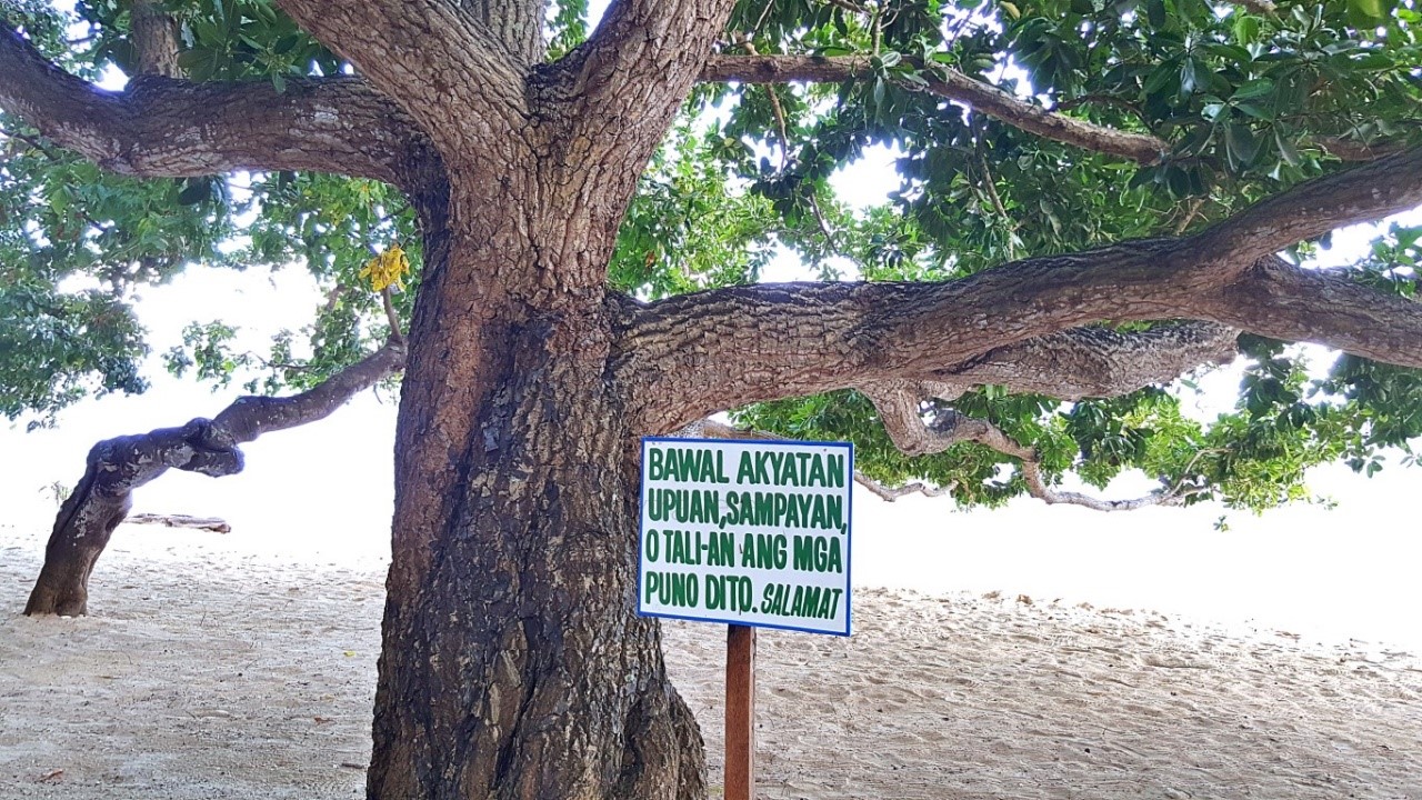 reminders at Isla Jardin Del Mar Resort in Glan, Sarangani