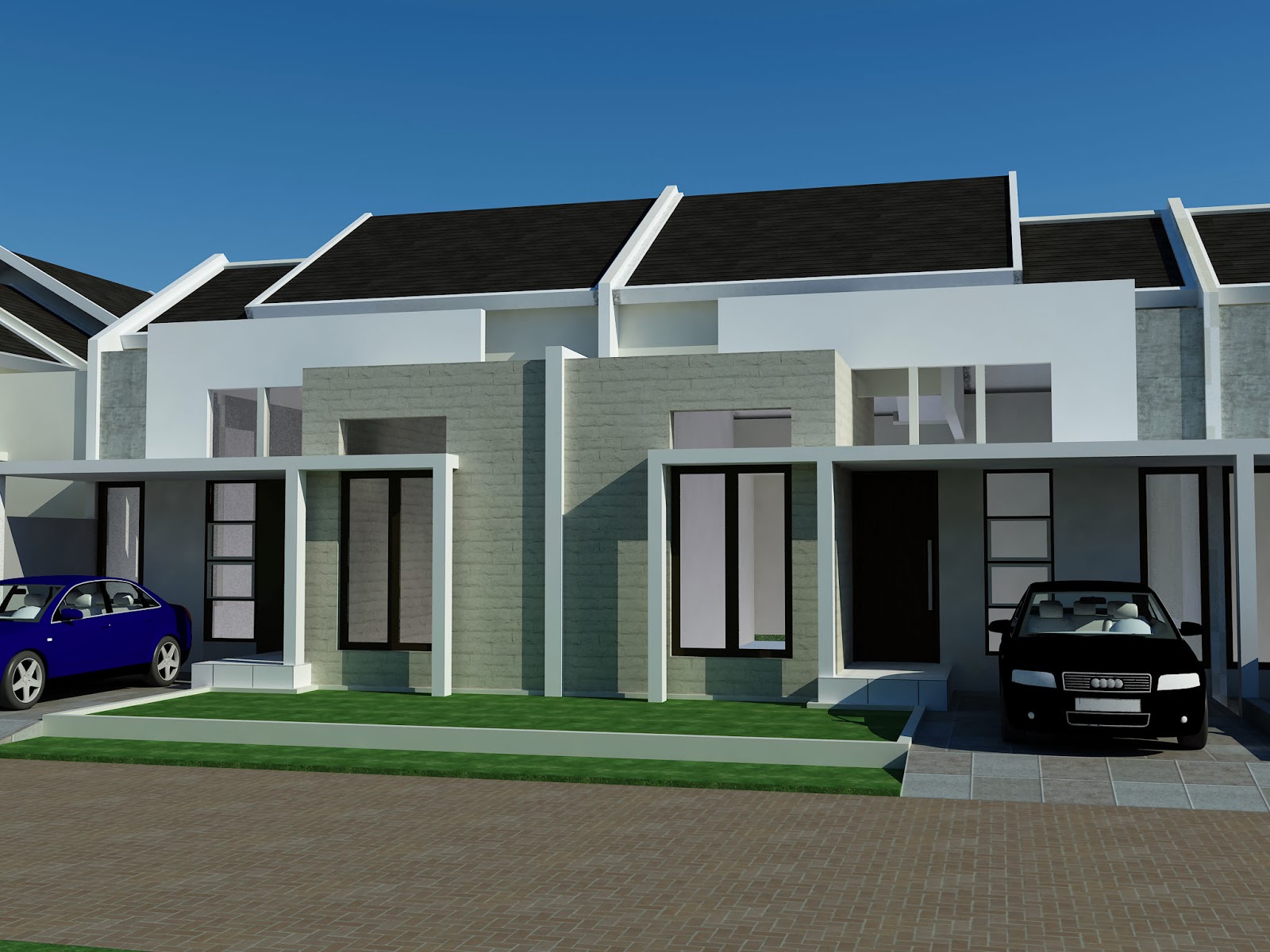 Desain Rumah Minimalis Terbaru Raf Cluster Preview Rumah