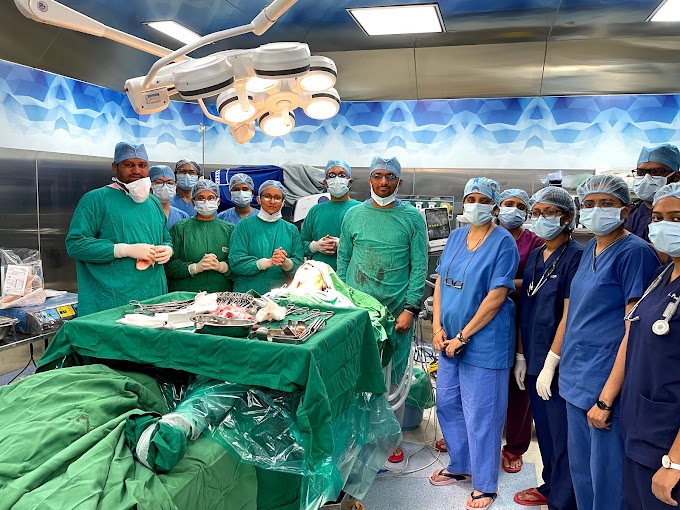 भारती हॉस्पिटलमध्ये तोंडाच्या कर्करोगावर यशस्वी शस्त्रक्रिया