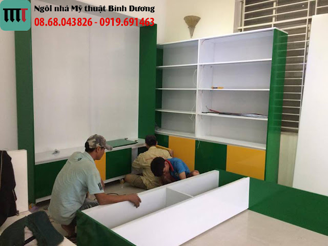 thi cong shop hieu tran tai thu dau mot binh duong