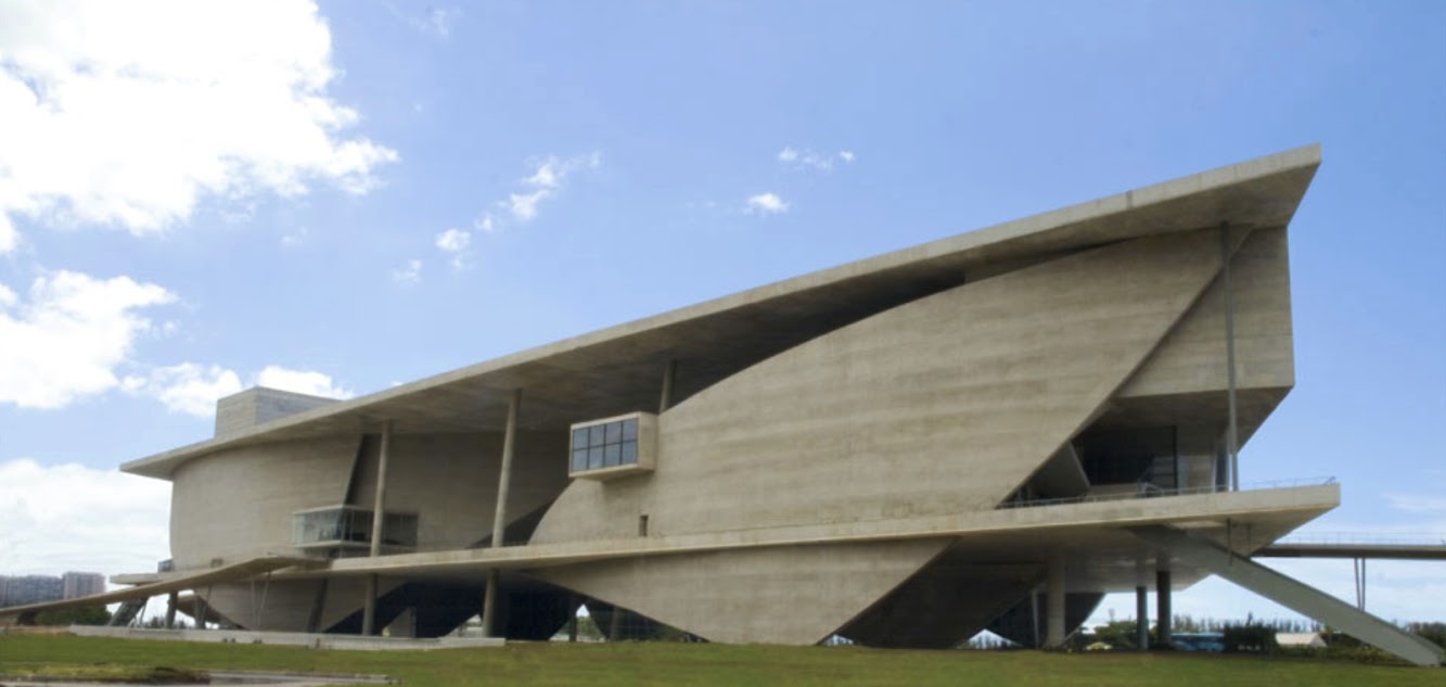 Brazil: CIDADE DAS ARTES by CHRISTIAN DE PORTZAMPARC