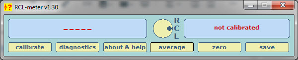 PC RLC meter