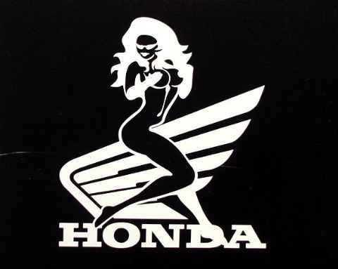 Honda on Honda Motos Logo