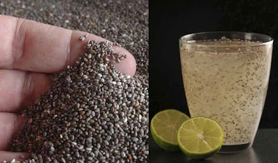 Adelgaza con semillas de chia y limón