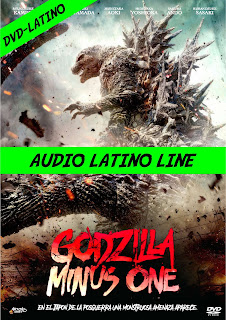 GODZILLA MINUS ONE – DVD-5 – DUAL LATINO LINE – 2023 – (VIP)