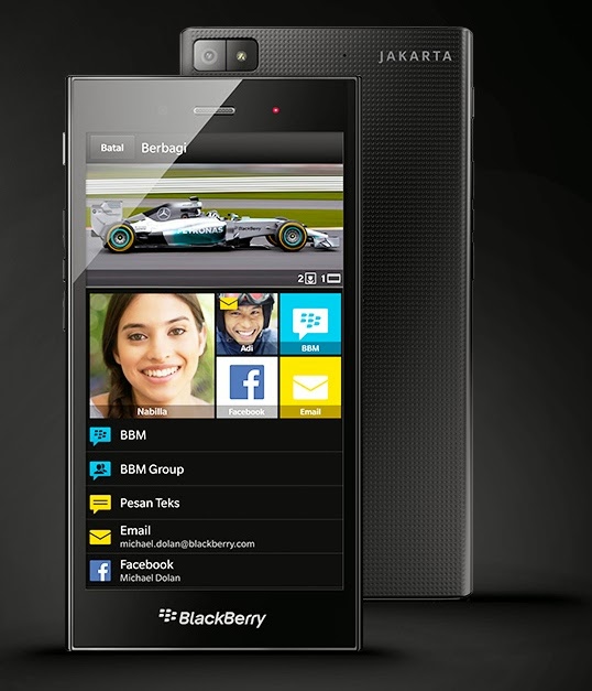 Inilah Spesifikasi dan Harga BlackBerry Z3(Jakarta Edition 