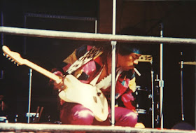 Fotografías de Jimi Hendrix en su último concierto