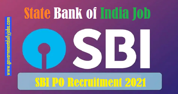 State Bank of India Job