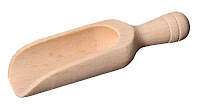 Wooden Scoop 14cm, Wooden Scoop, Davis&Waddell, Party&Co, Boutique Themed Party Supplies