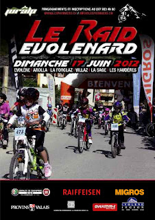 La 16ème édition du Raid Evolénard aura lieu le 17 juin 2012