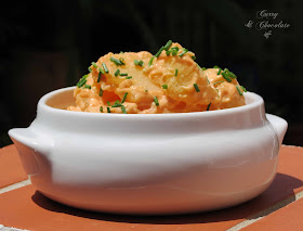 Patatas cocidas con mayonesa picante – Boiled potatoes with spicy mayonnaise 