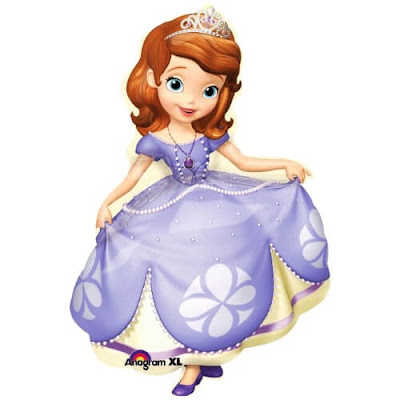 Balon Foil Karakter Princess Sofia JUMBO