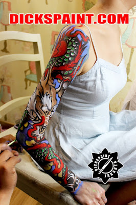 Body Painting Dragon Jakarta