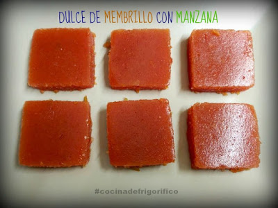 dulce de membrillo con manzana #cocinadefrigorifico