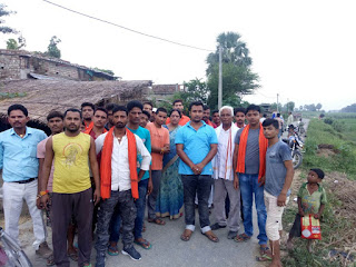 bajrangdal-protest-begusaray