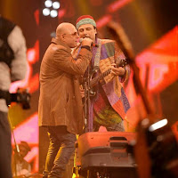 AliAzmat and SalmanAhmed in SooperJunoon concert