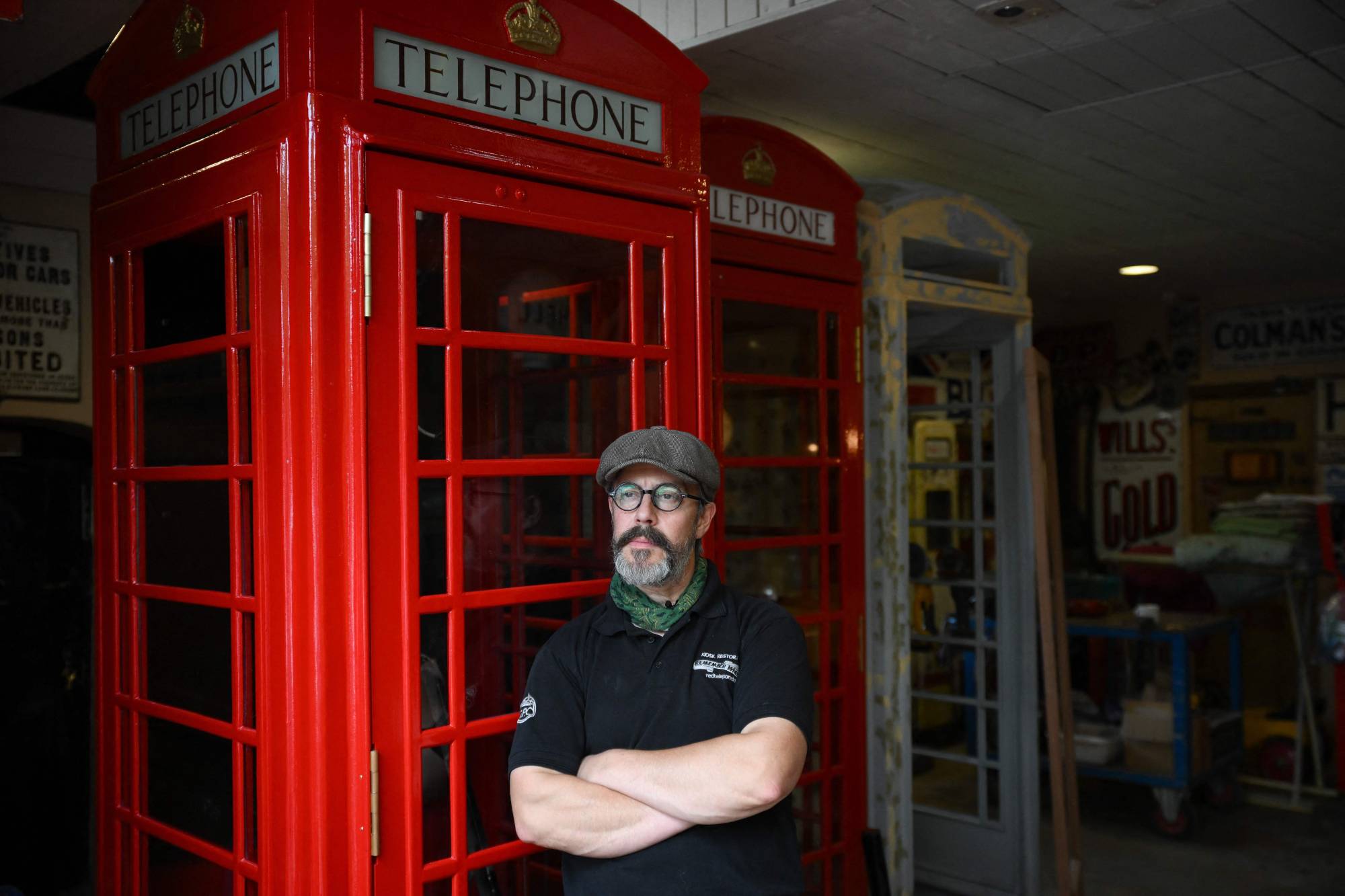 Britain's Beloved Red Phone booth Repurposed for the Digital Age Once symbols of London and Britain, the iconic red telephone booth have largely been retired in the mobile phone era. But many have now found new purpose as coffee shops, mini-libraries and more.