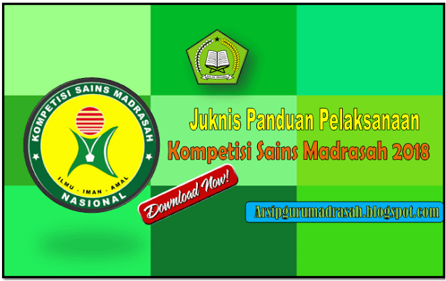 Download Juknis  Kompetisi Sains Madrasah(KSM) Tahun 2018