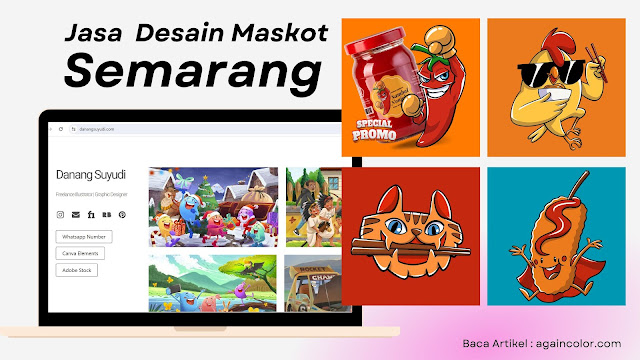 Jasa Desain Maskot di Semarang Dansu Creative Danang Suyudi